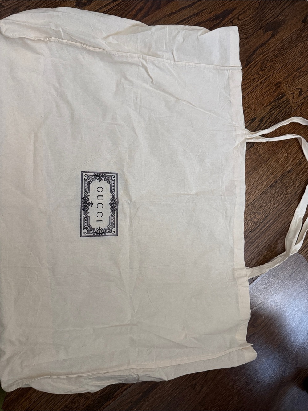 Gucci Cream Canvas Reusable Tote Bag
